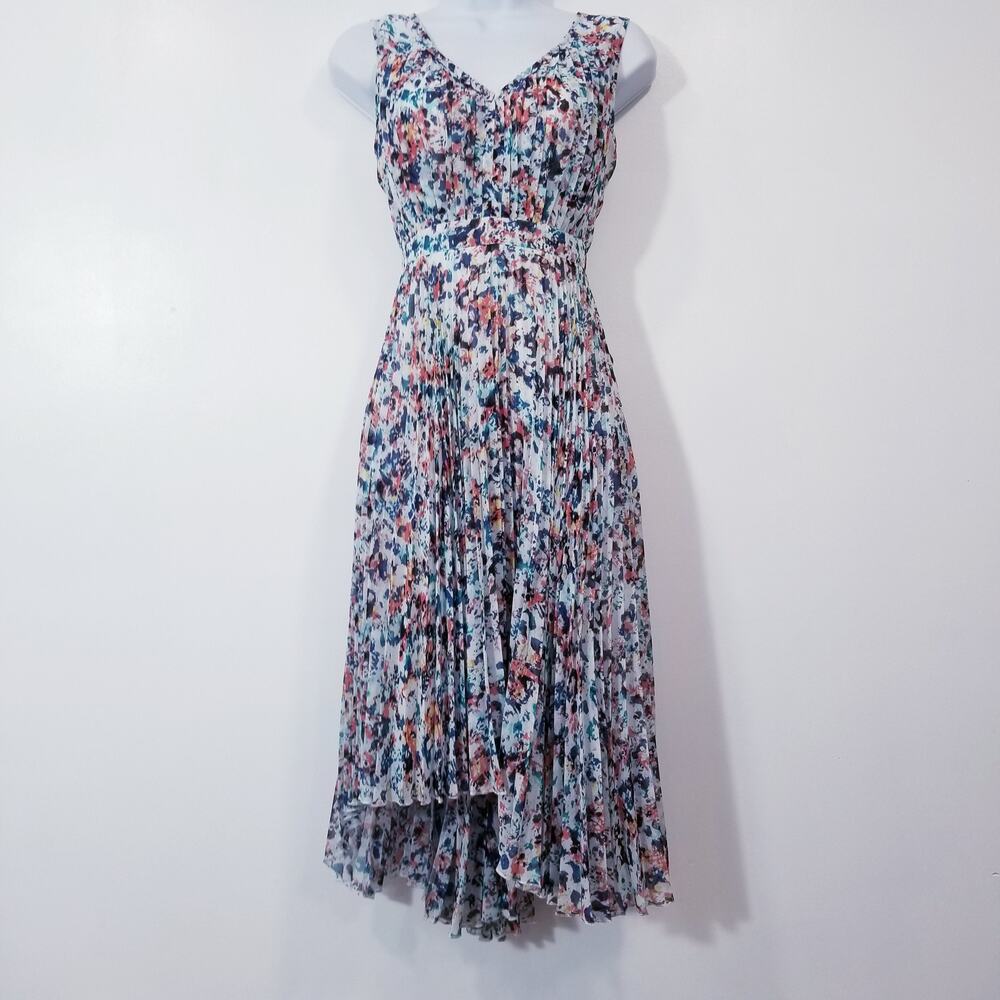 Plenty by Tracy Reese Printed Fit & Flare Pleated Dress